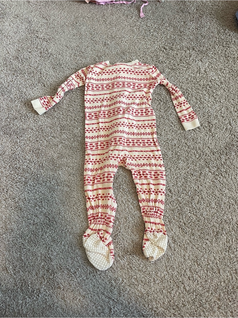 Lauren Conrad 100% Cotton Christmas Sleeper - Picture 2 of 4